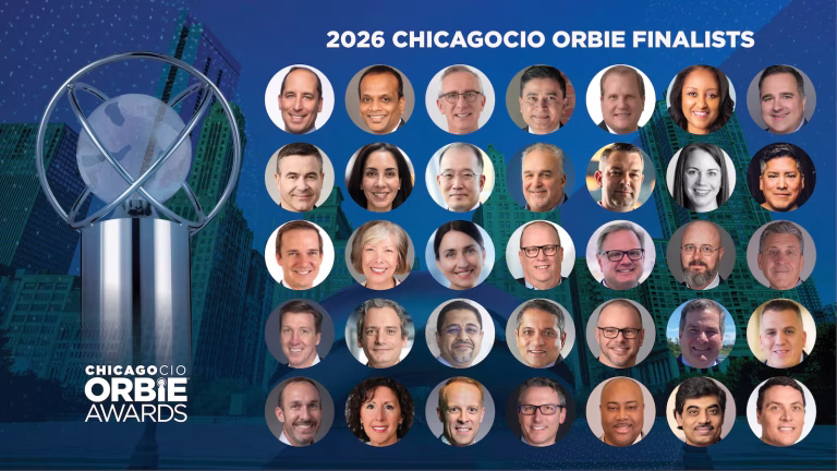 2026 Chigago CIO Orbie Finalists, with photos of the 35 finalists
