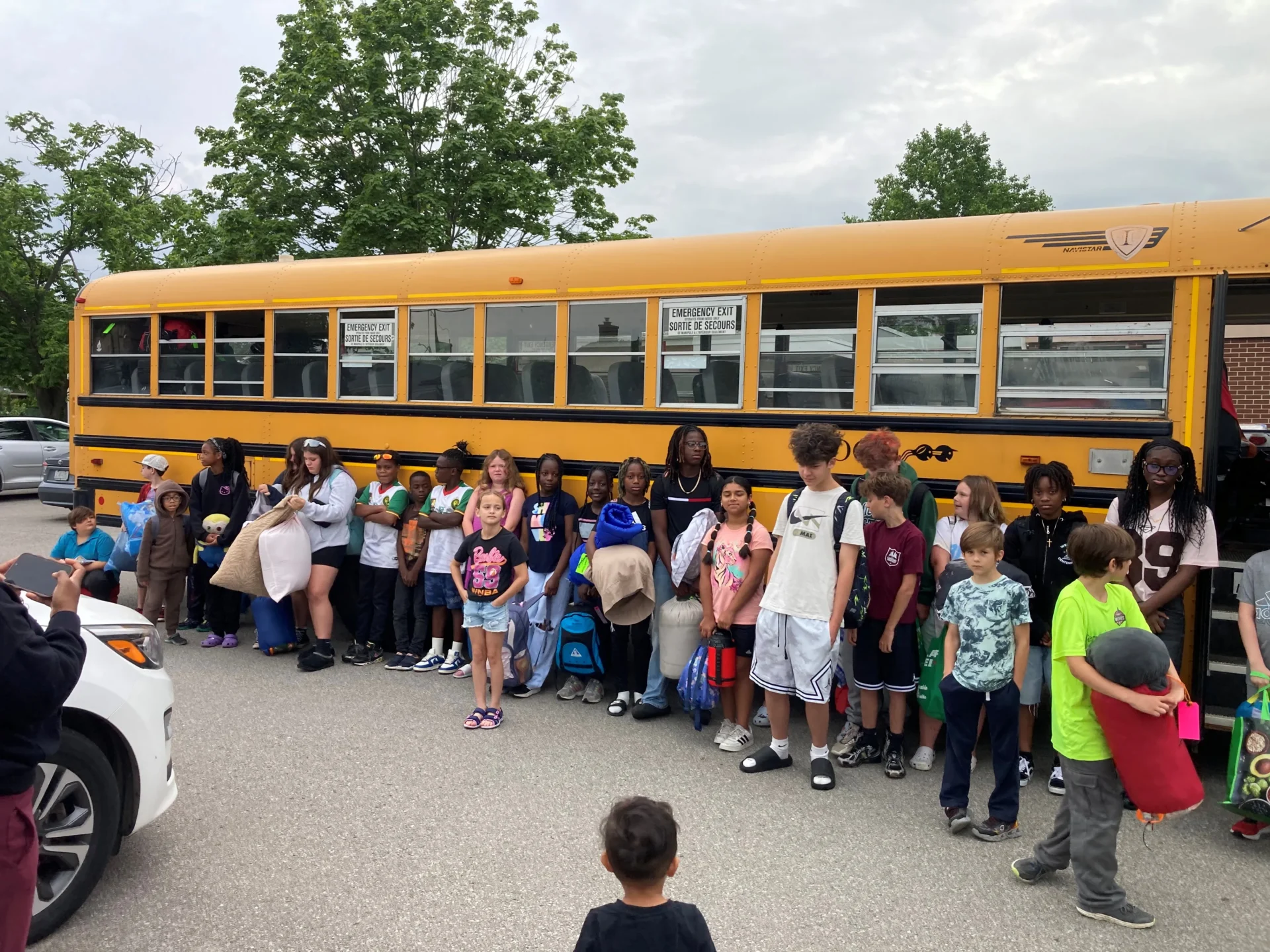 Participants of the Salvation Army Summer Camp